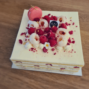 Ispahan Japanese Shortcake