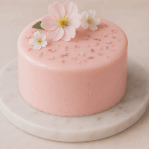 Sakura Cloud Mousse Cake